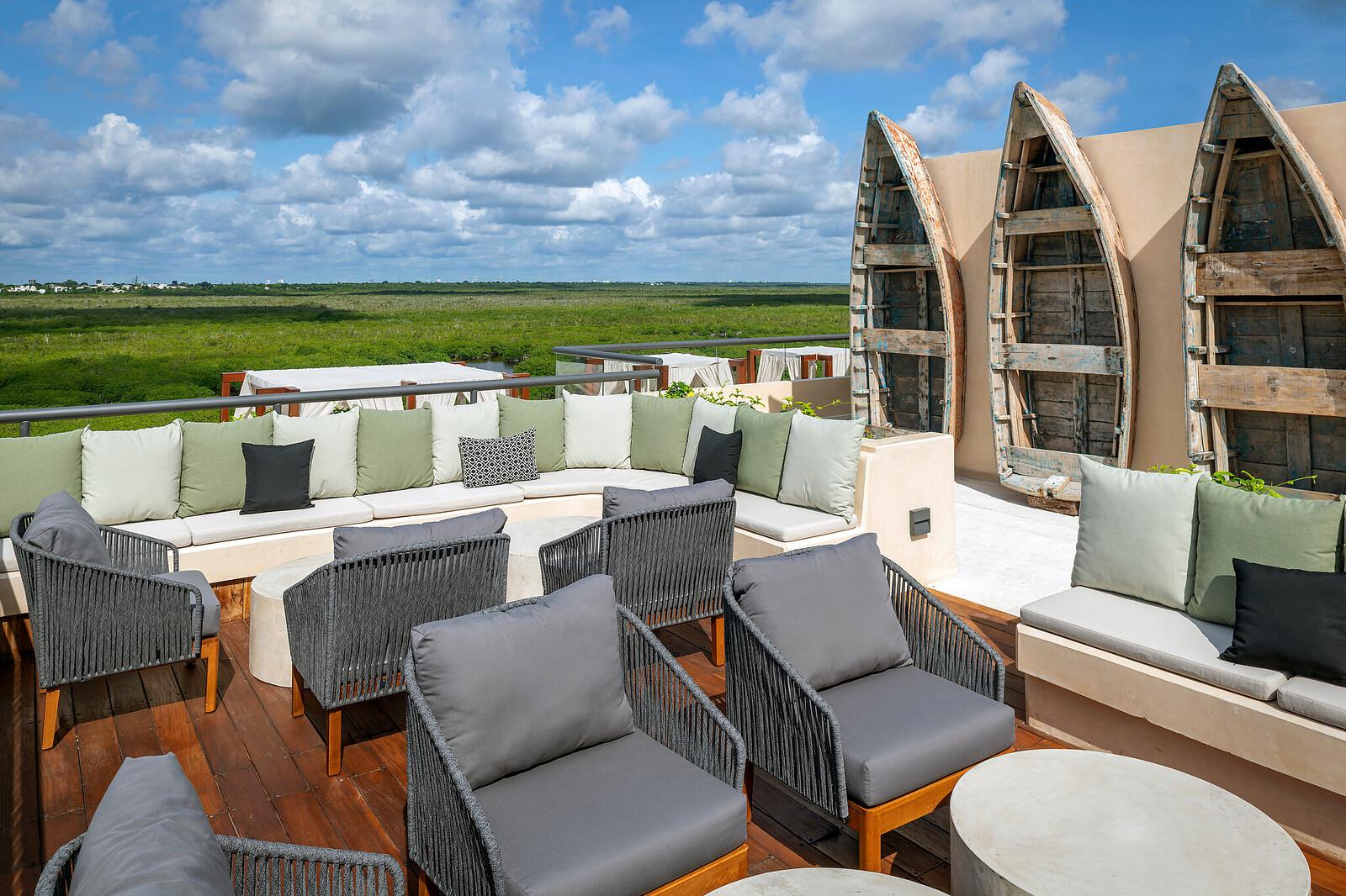 A Private Junior Suite At The All-Inclusive, Ventus At Marina El Cid Spa & Beach (Adults Only) Puerto Morelos Esterno foto