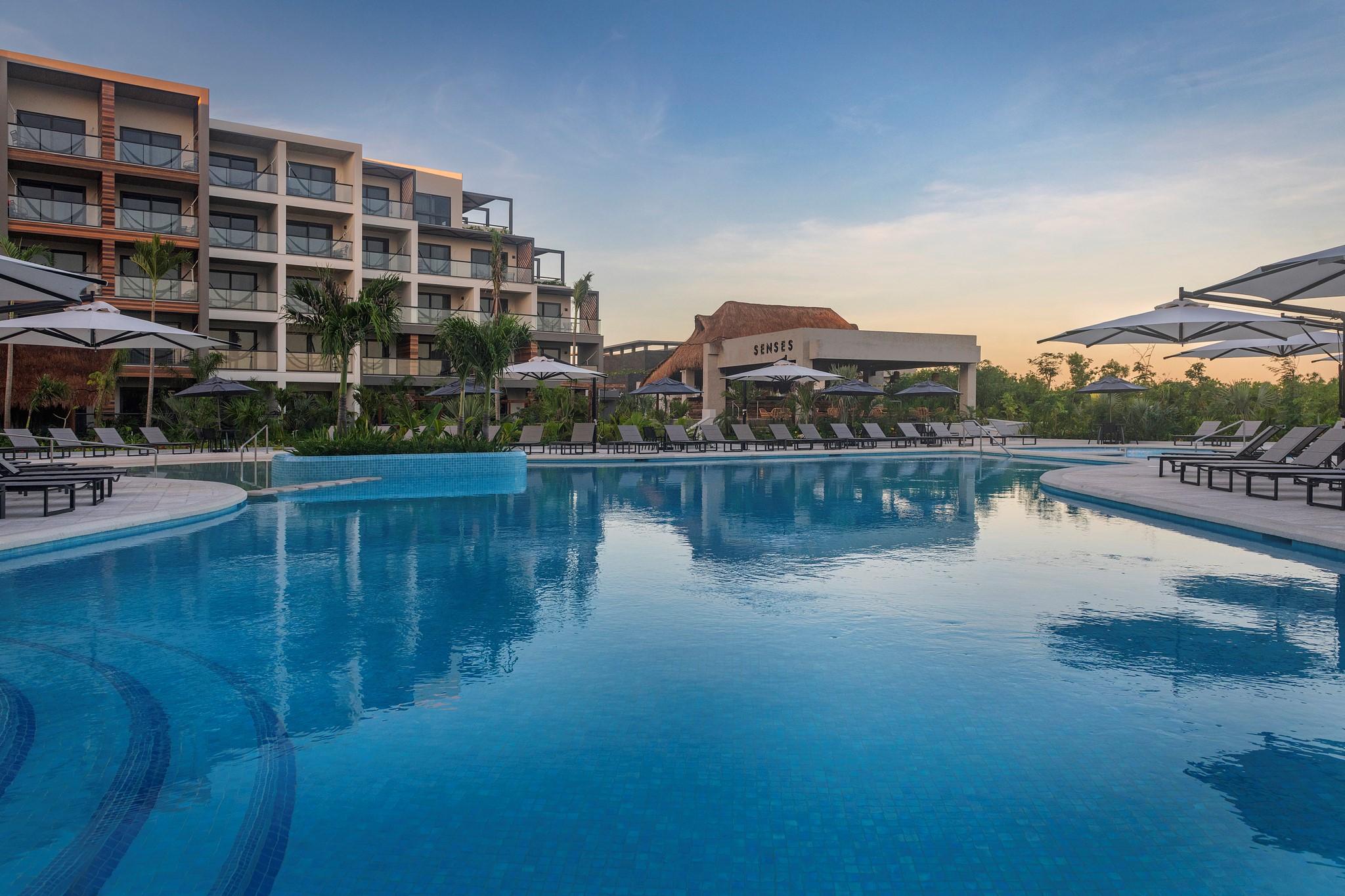 A Private Junior Suite At The All-Inclusive, Ventus At Marina El Cid Spa & Beach (Adults Only) Puerto Morelos Esterno foto