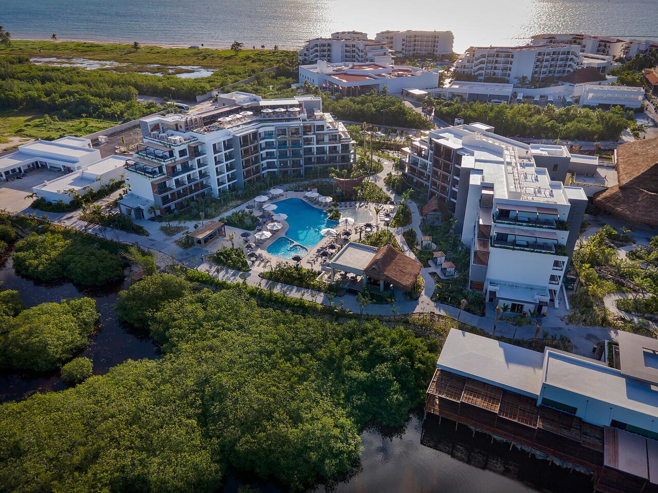A Private Junior Suite At The All-Inclusive, Ventus At Marina El Cid Spa & Beach (Adults Only) Puerto Morelos Esterno foto
