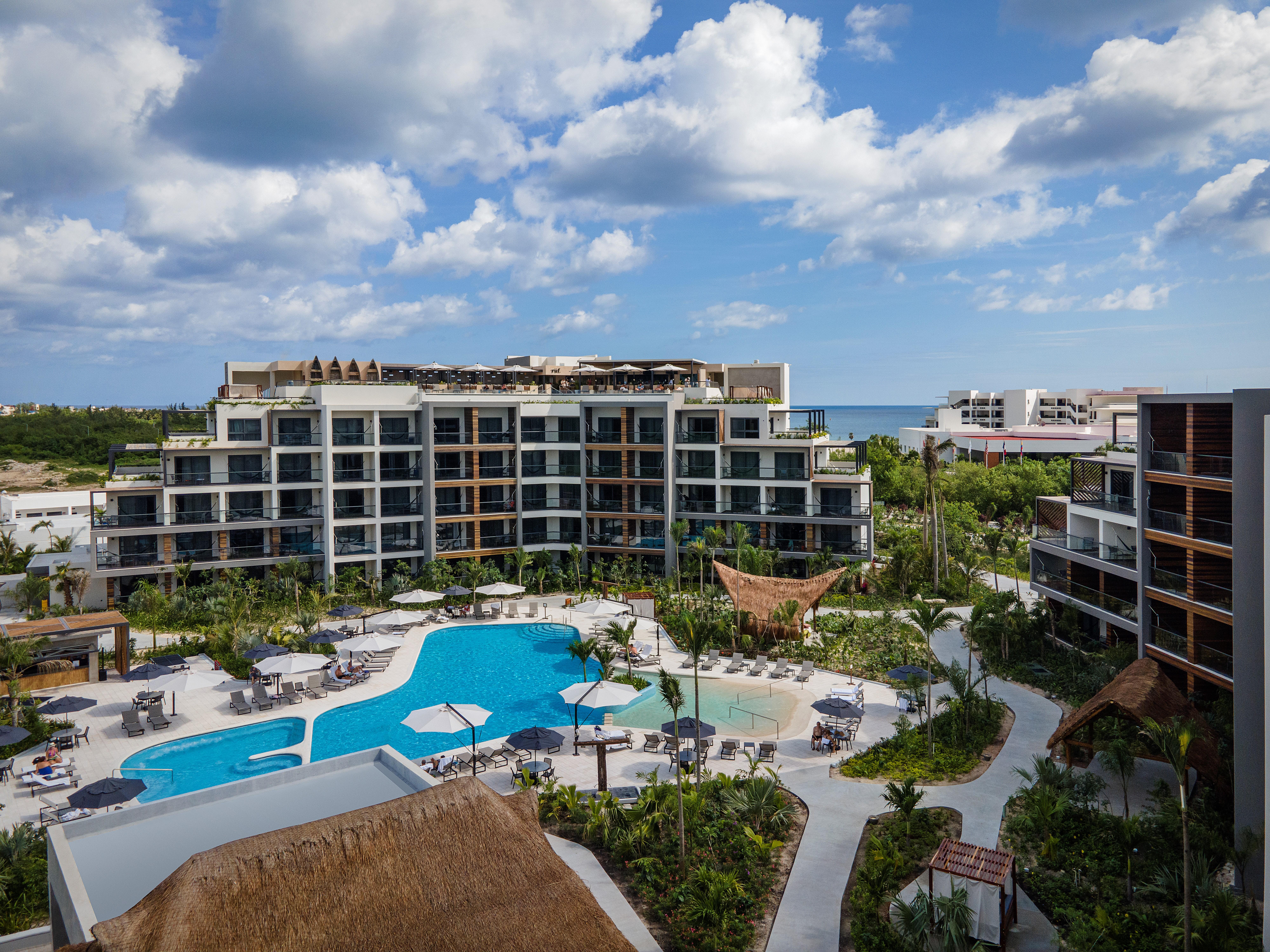 A Private Junior Suite At The All-Inclusive, Ventus At Marina El Cid Spa & Beach (Adults Only) Puerto Morelos Esterno foto