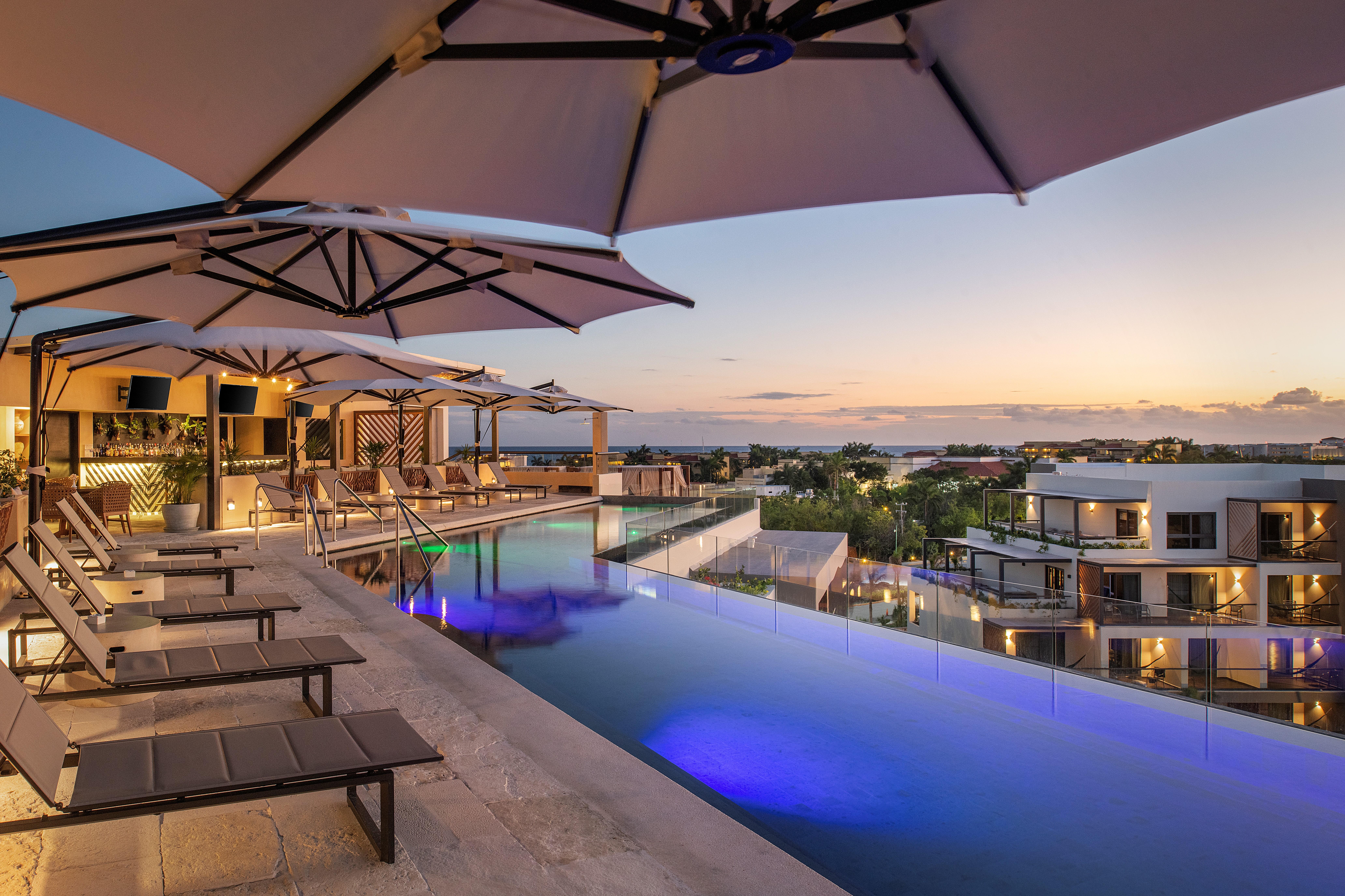 A Private Junior Suite At The All-Inclusive, Ventus At Marina El Cid Spa & Beach (Adults Only) Puerto Morelos Esterno foto