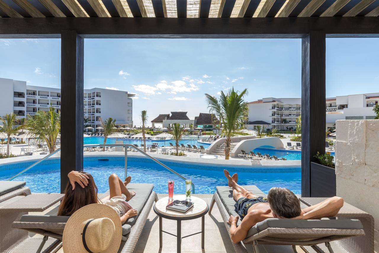 A Private Junior Suite At The All-Inclusive, Ventus At Marina El Cid Spa & Beach (Adults Only) Puerto Morelos Esterno foto